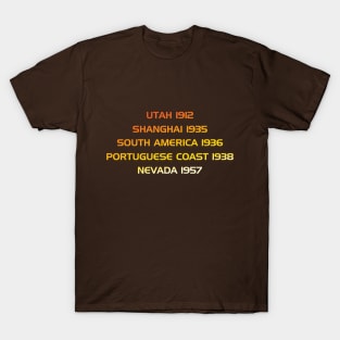 Archaeologist Opening Scenes (Color - Variant) T-Shirt